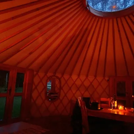 Tente de luxe Jurta Na Farme *